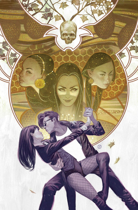 Trade paperback 'Mystik U' featuring Zatanna's magical journey, rich illustrations, and vibrant characters from the DC Universe.