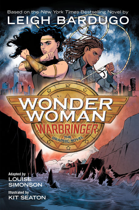 Wonder Woman Warbringer graphic novel cover featuring Diana Prince and Alia Keralis on an epic adventure against fate.