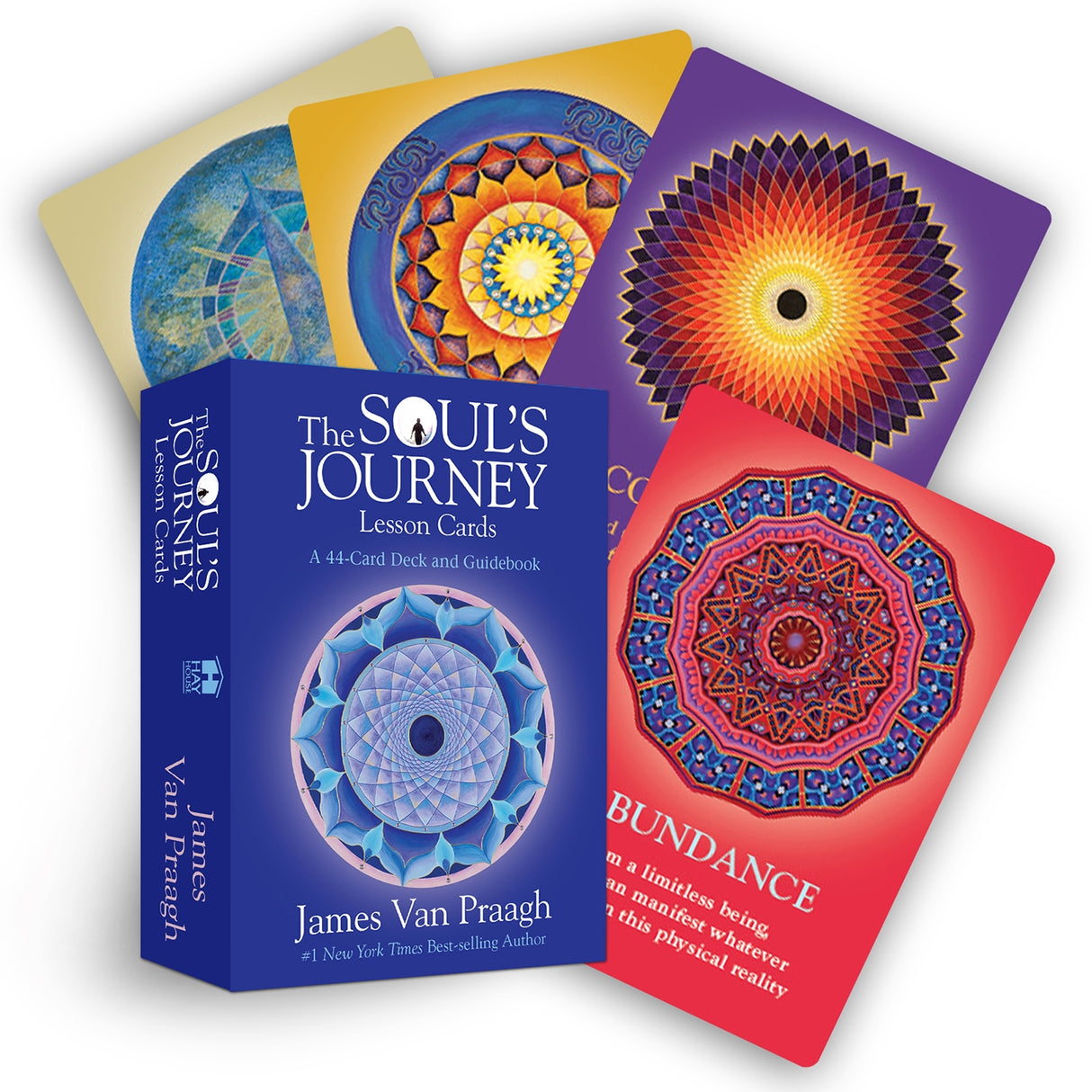 A beautifully illustrated 44-card deck with guidebook for spiritual growth and self-awareness, offering profound insights.