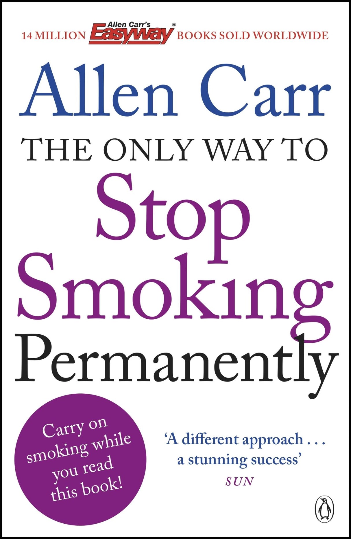 Comprehensive guide by Allen Carr on permanently quitting smoking, featuring techniques to overcome cravings and weight gain.