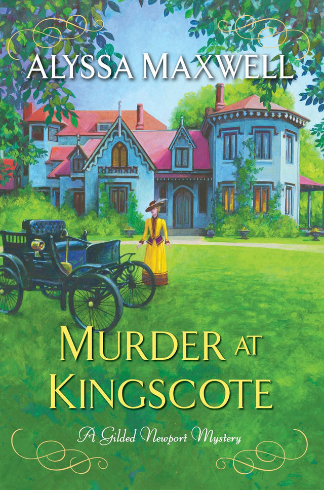 Captivating historical mystery novel set in 1899 Newport, featuring journalist Emma Cross unraveling a deadly motorcar incident.