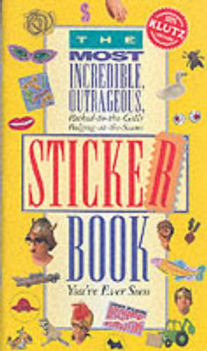 Vibrant sticker book with over 450 stickers, puzzles, and activities for creative fun and crafting adventures.