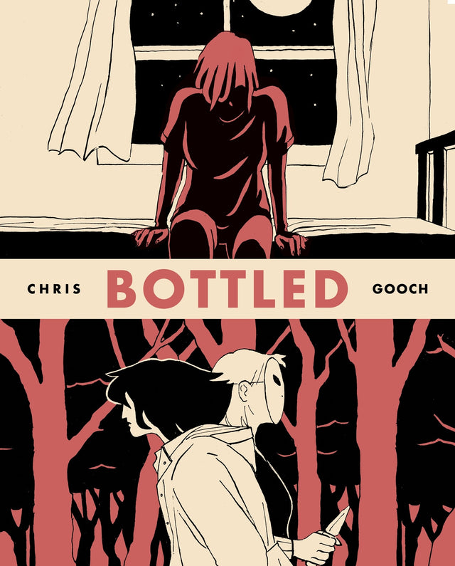 Cover of "Bottled," a novel about Jane's journey from suburbia to self-discovery and friendship with a fashion model in Japan.