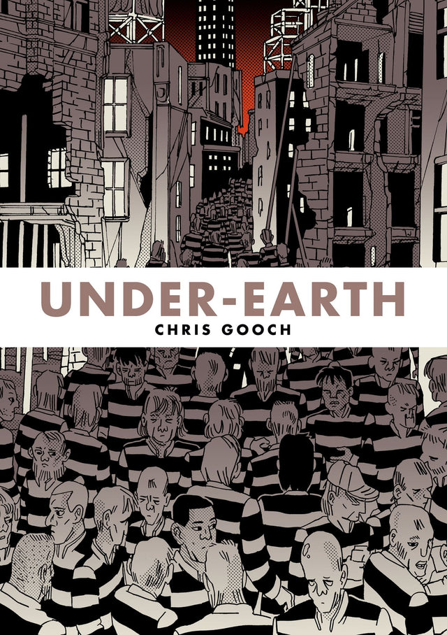 Cover of 'Under-Earth', a gripping dystopian novel about friendship and survival in a makeshift underground prison.