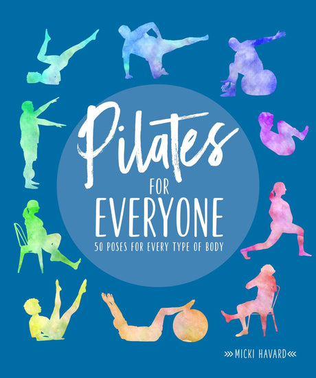 An engaging Pilates guide featuring 50 exercises and modifications for all skill levels to enhance strength and flexibility.