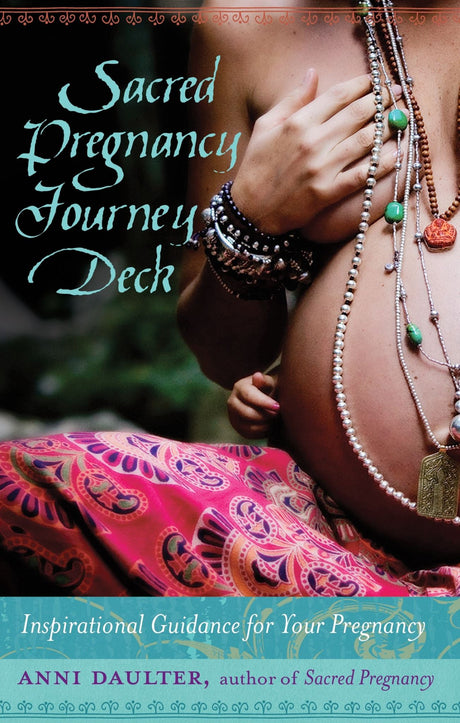 Illustrated deck of 50 cards guiding expectant mothers through pregnancy, childbirth, and early motherhood.