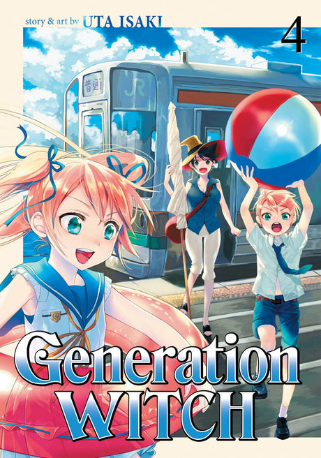 Cover of Generation Witch Vol. 4, showcasing magical adventures, whimsical art, and humorous witchcraft stories.