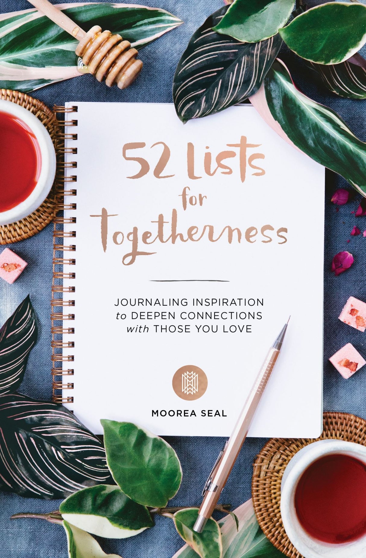 A beautifully designed hardback journal featuring prompts to deepen connections through weekly lists and reflections.