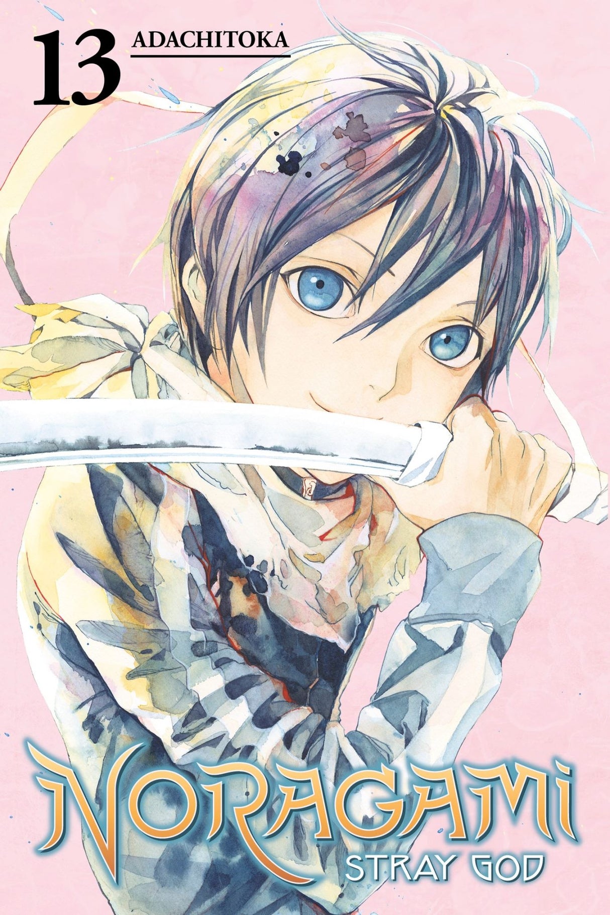 Noragami Stray God Volume 13 trade paperback, featuring Yato's thrilling adventures and stunning artwork in 200 pages.