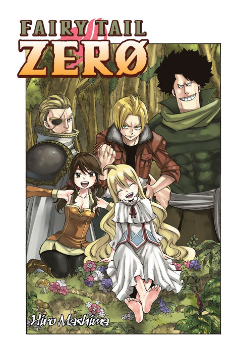 Cover of "Fairy Tail Zero" manga, showcasing Mavis Vermilion's emotional journey in a magical land filled with hope and adventure.