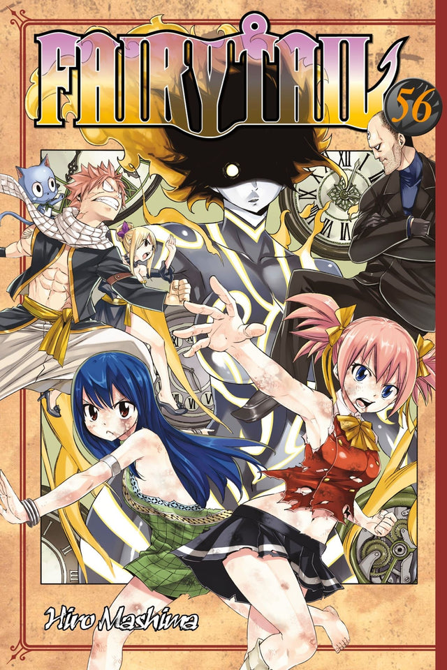 Fairy Tail volume 56 trade paperback, featuring Lucy and Natsu's magical adventures in the enchanting world of Earthland.