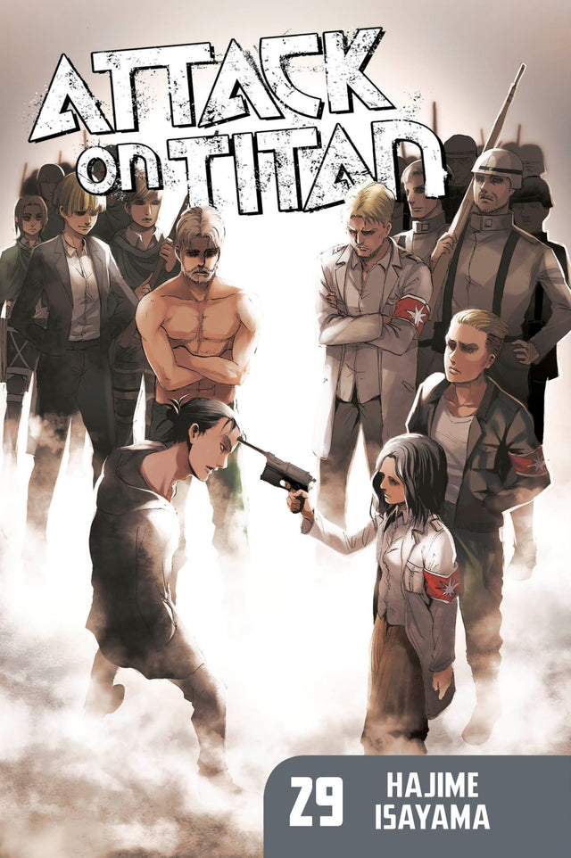 Attack on Titan Volume 29 features intense battles and political intrigue as the Marleyan invasion escalates on Paradis.