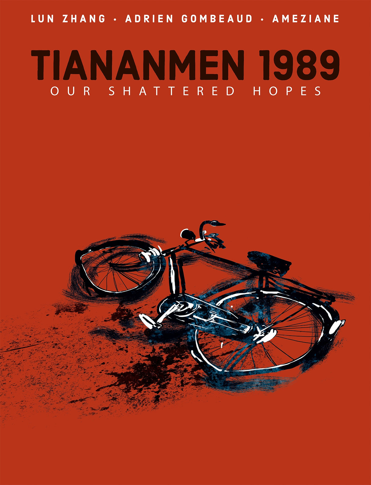 A graphic novel depicting the Tiananmen Square protests, showcasing courage, youth, and the tragic events of 1989.