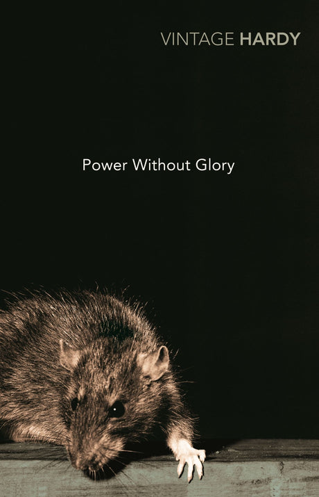 "Cover of *Power Without Glory*, a controversial Australian novel exploring power, corruption, and personal tragedy."