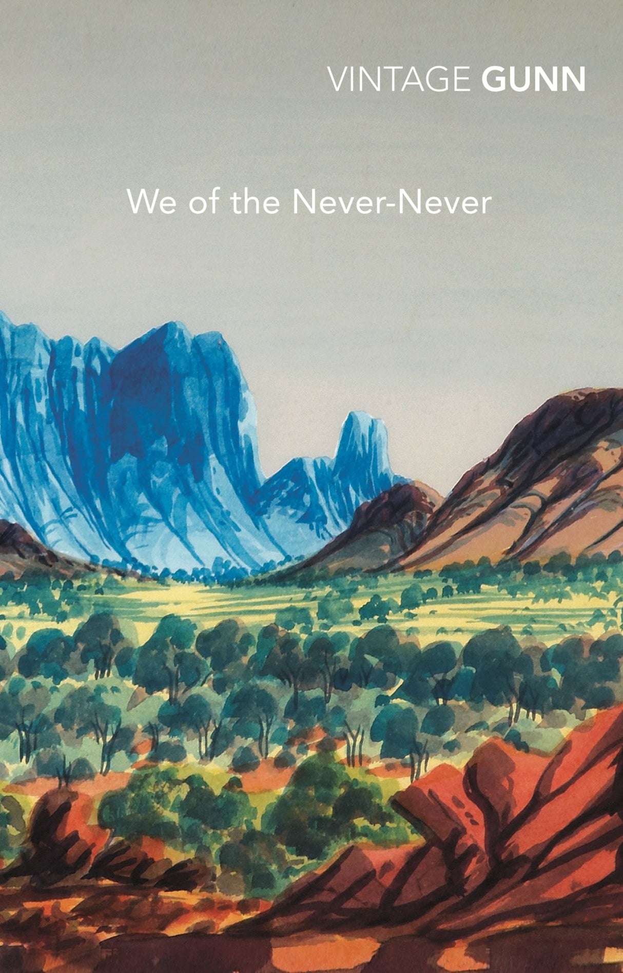 Classic Australian novel 'We of the Never-Never', illustrating Jeannie Gunn's journey in the Northern Territory's cattle station.