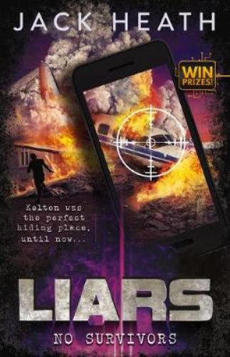 Cover of "No Survivors," a thrilling young adult novel about secrets and danger following a mysterious plane crash in Kelton.