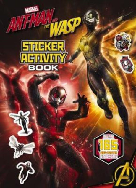 Activity book featuring Ant-Man and the Wasp with over 165 stickers and 16 pages of fun challenges and games.