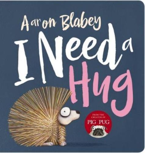 A heartwarming board book featuring a cute porcupine seeking hugs despite her prickly spikes, perfect for young readers.