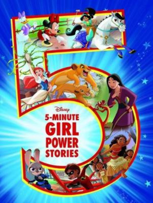 Hardcover picture book featuring Disney heroines, perfect for 5-minute read-alouds that inspire bravery and adventure.