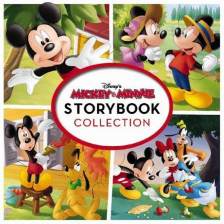 Mickey & Minnie Storybook Collection: A hardback picture book featuring 160 pages of enchanting Disney tales for children.