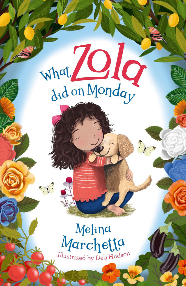 Delightful children's book, "What Zola Did on Monday," featuring colorful tales of adventure on Boomerang Street.