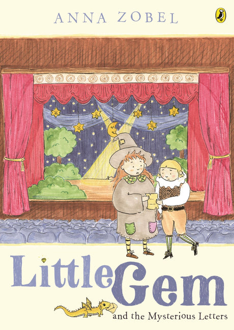 Cover of "Little Gem and the Mysterious Letters," a children's book featuring adventure, magic, and friendship in Ellsworth Pining.