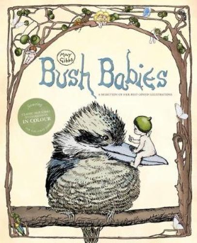 Colorful hardback picture book featuring May Gibbs' enchanting Gumnut Babies and nature-inspired illustrations for children.