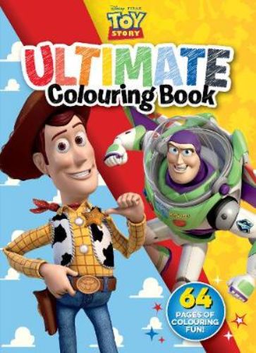 Ultimate Toy Story colouring book featuring beloved characters like Woody, Buzz, and Jessie for creative fun and imaginative play.