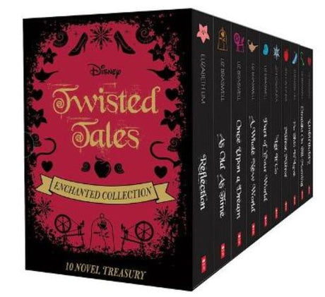 A boxset of 10 dark reimagined Disney novels exploring alternate tales of beloved characters.