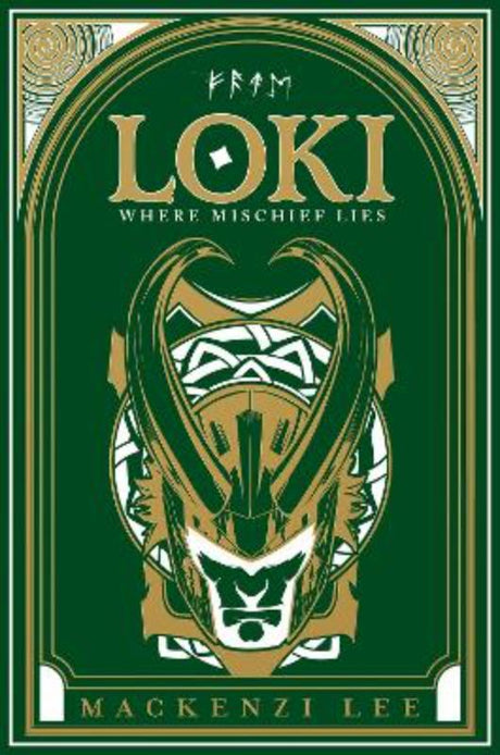 Hardcover novel 'Loki: Where Mischief Lies' explores the complex journey of Marvel's Trickster God across 336 captivating pages.