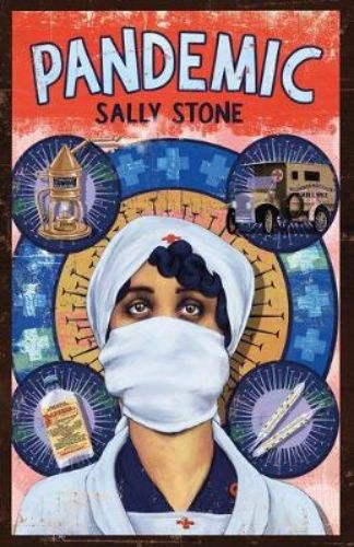 Cover of 'My New Zealand Story: Pandemic', depicting 11-year-old Freda Rose in 1918 facing the looming crisis of disease.