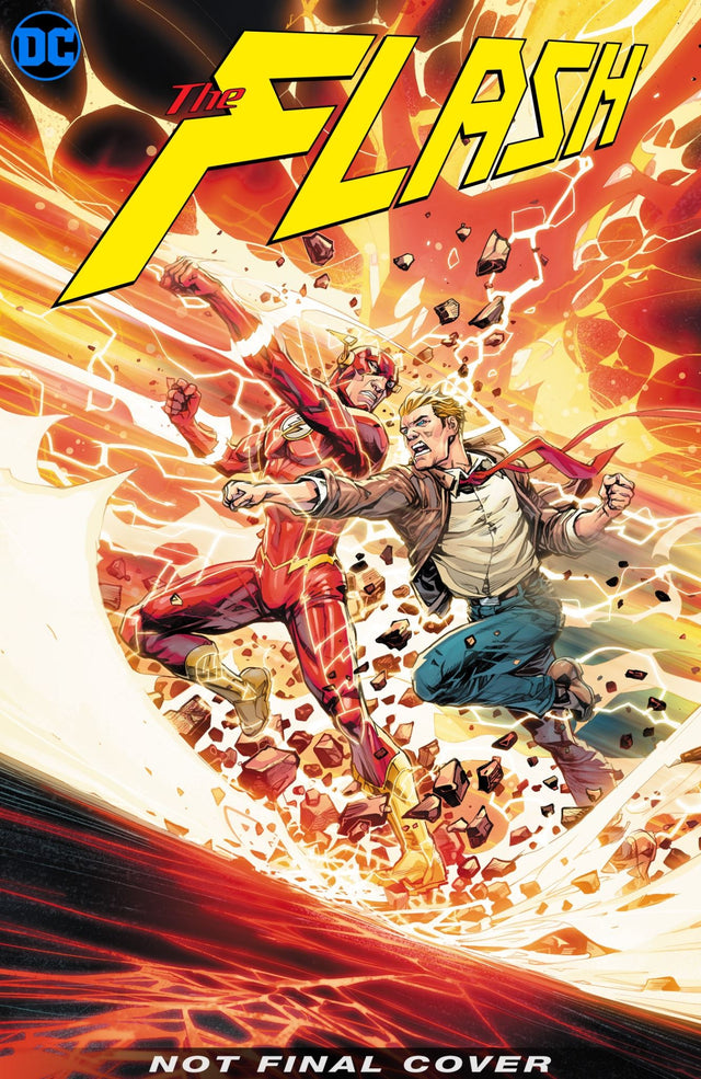 "Cover of *The Flash #750 Deluxe Edition*, showcasing Barry Allen battling Paradox with vibrant artwork and iconic speedsters."