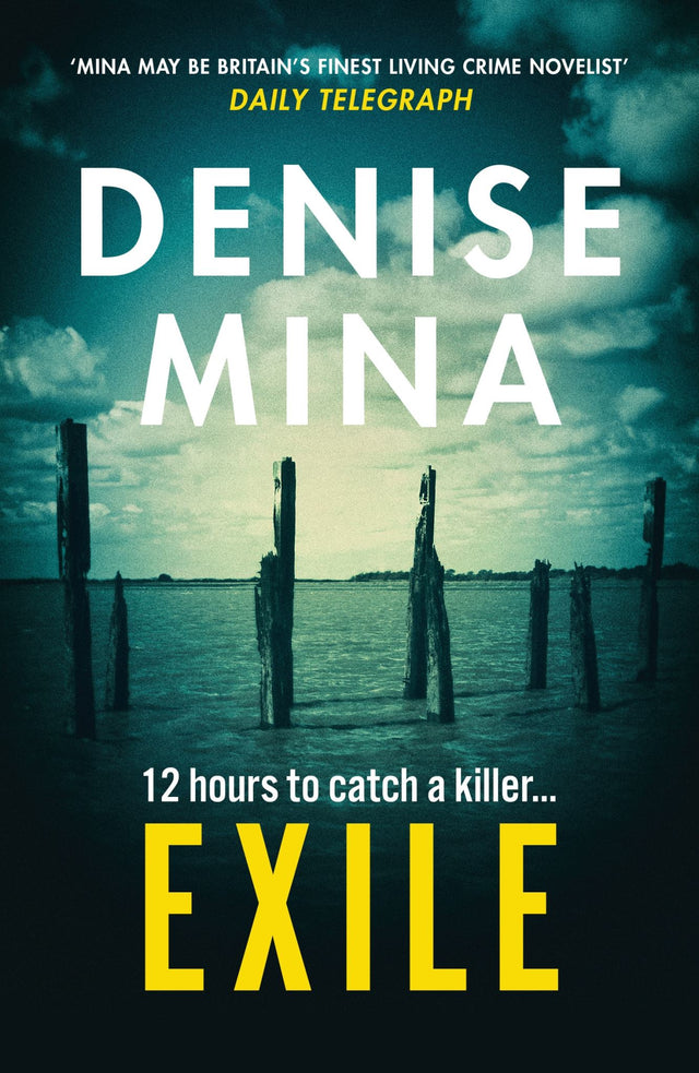 Cover of "Exile," a thrilling novel featuring Maureen O'Donnell racing against time to solve a murder on the Thames.