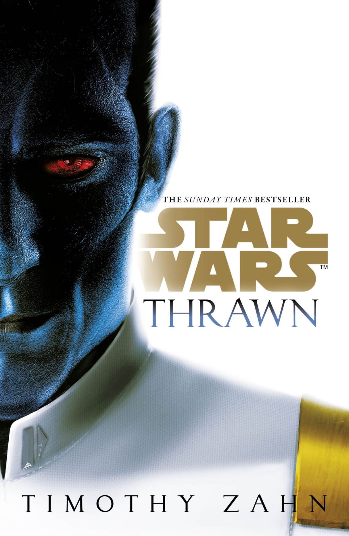 "Cover of 'Star Wars: Thrawn', a gripping novel detailing Grand Admiral Thrawn's rise in the Galactic Empire."