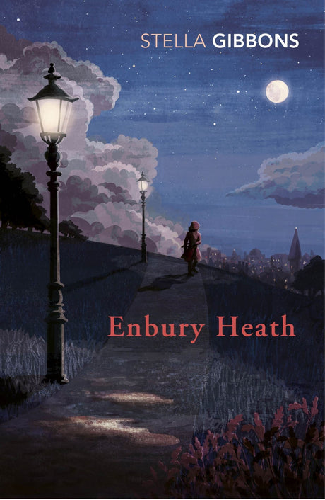 Cover of *Enbury Heath*, a novel about siblings confronting grief and family legacy against London's backdrop.