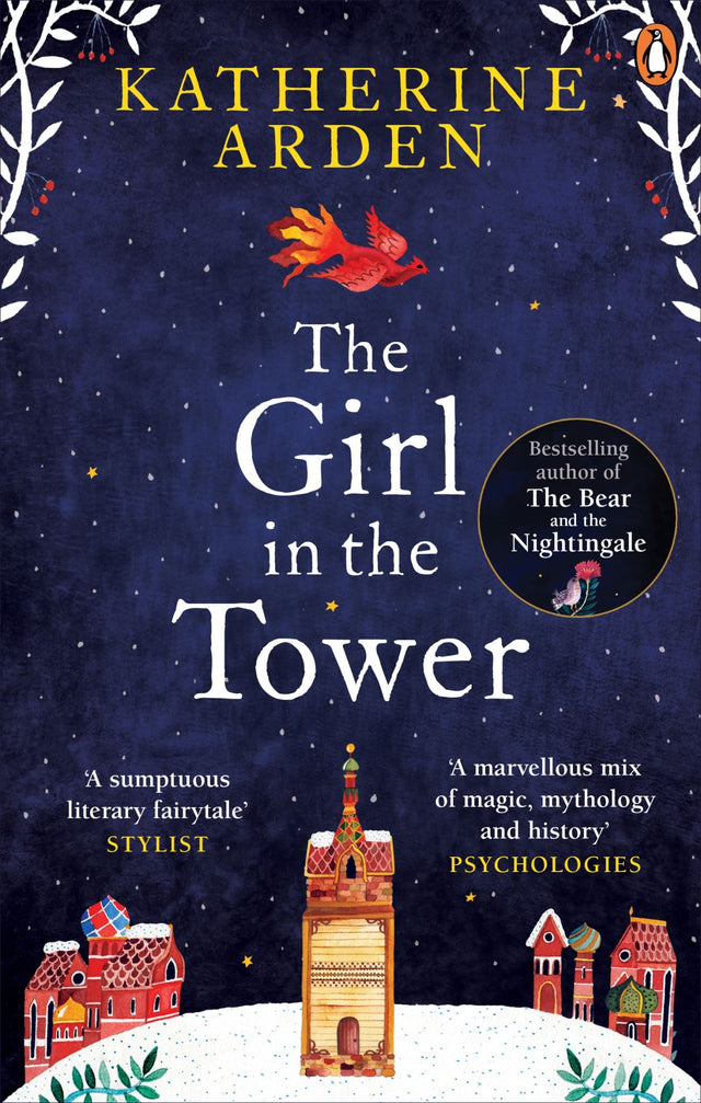 A beautiful B-format paperback of "The Girl in The Tower," a magical tale set in medieval Russia, featuring strong female heroism.