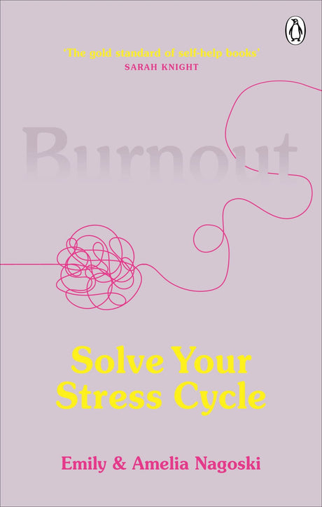 "Cover of 'Burnout,' a transformative guide for women to manage stress and reclaim joy, featuring actionable strategies."