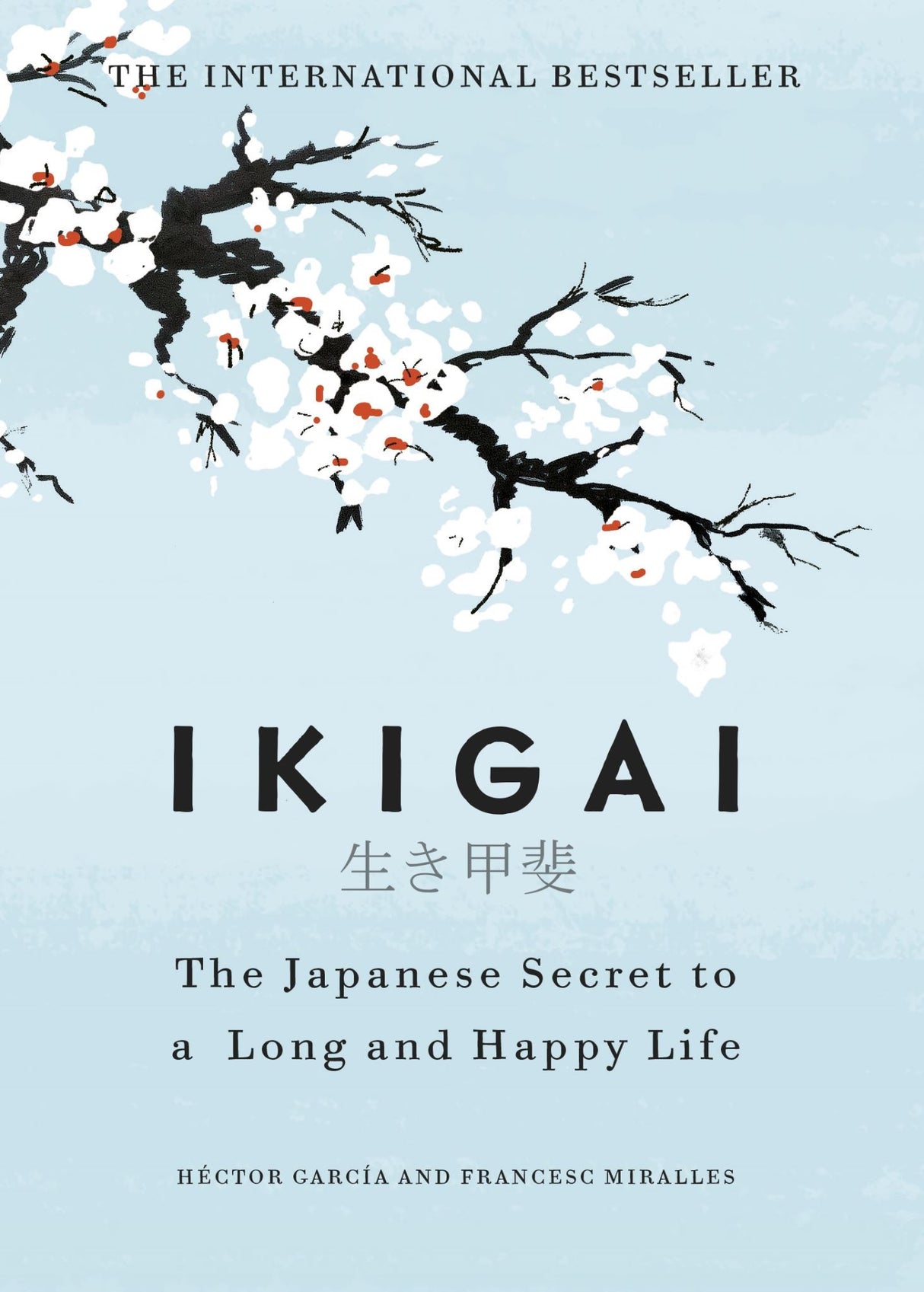 "Ikigai book cover showcasing a transformative guide to finding purpose and joy in life, combining research and practical advice."