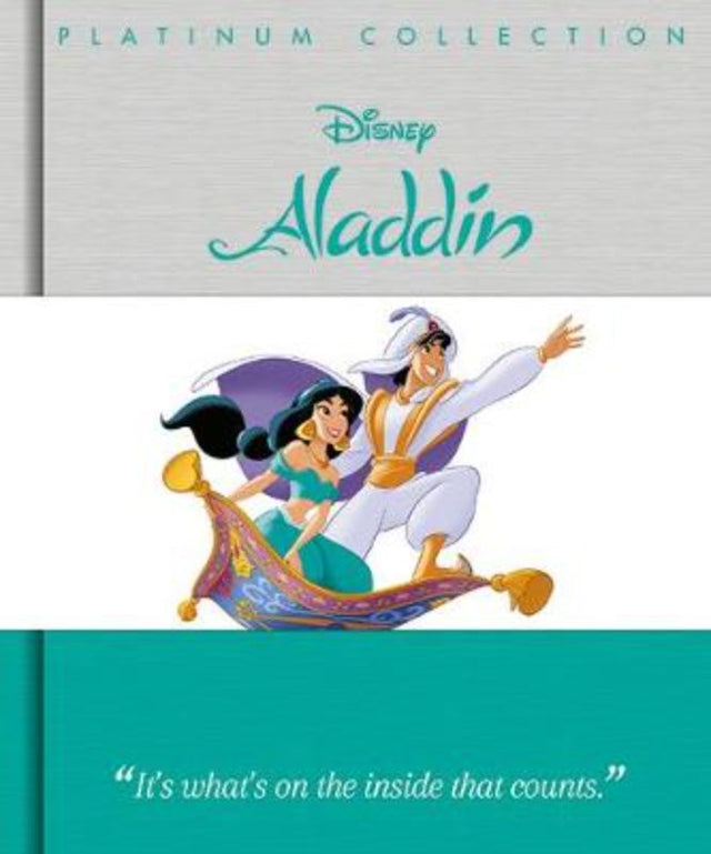 Hardback picture book featuring Aladdin and Jasmine's love story, beautifully illustrated for readers of all ages.