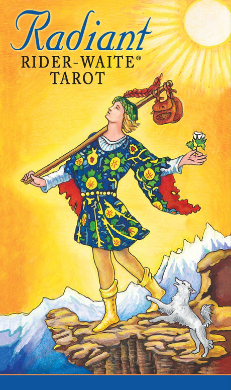 Vibrant Radiant Rider-Waite Tarot Deck featuring jewel-like colors, perfect for insightful readings and personal growth.