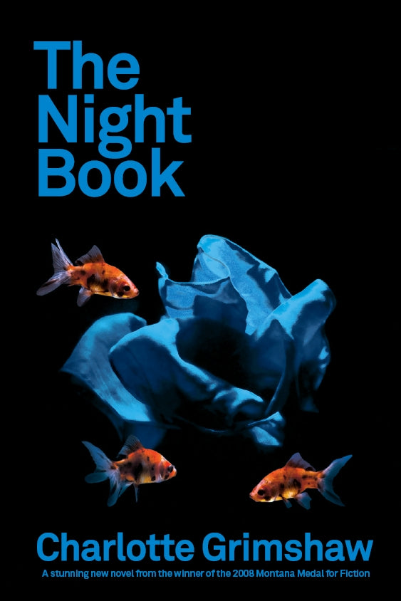 Cover of "The Night Book," an award-winning novel exploring power, politics, and personal choices in contemporary New Zealand.