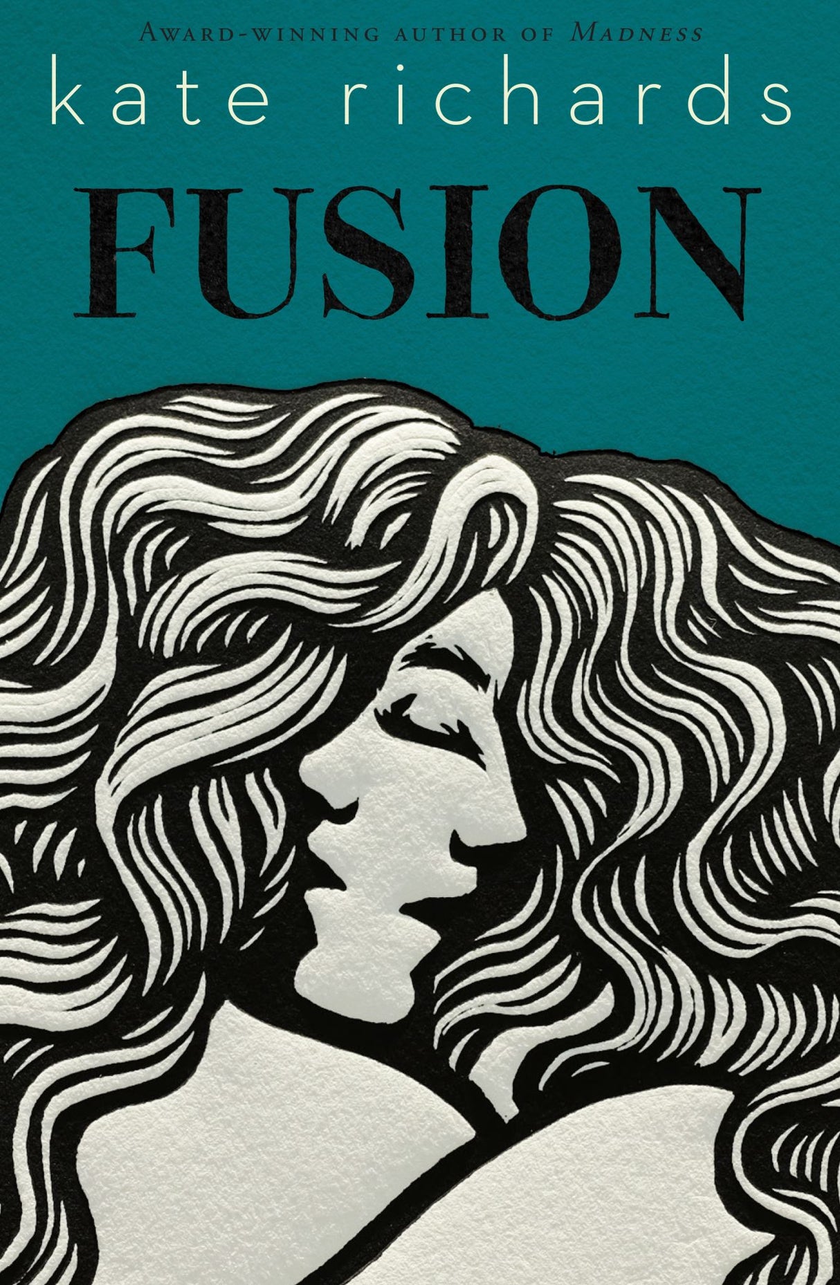 Cover of "Fusion," a modern-gothic novel set in the Australian alpine wilderness, exploring themes of love and selfhood.