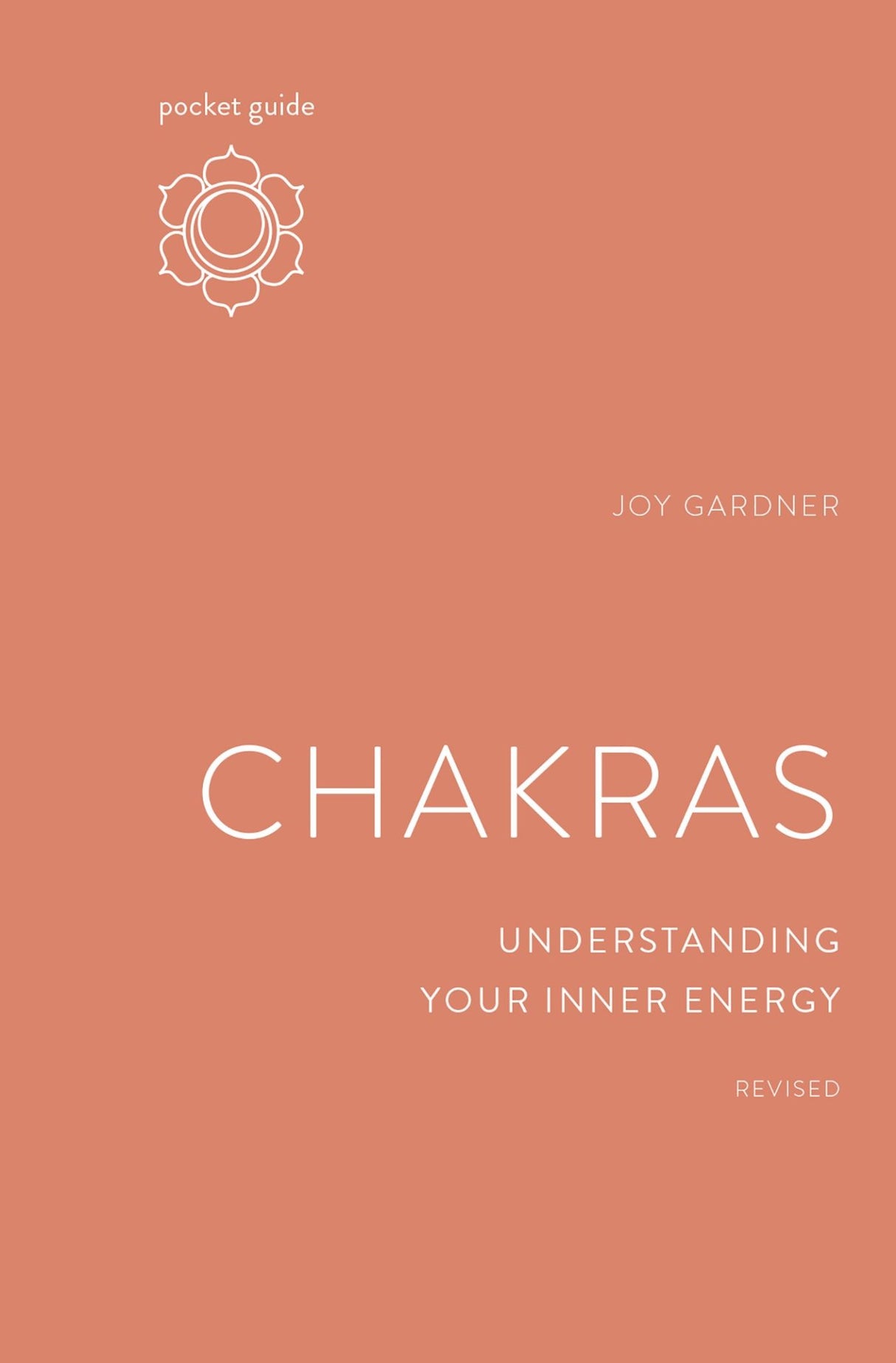 Pocket Guide to Chakras cover featuring vibrant colors representing the seven chakras and holistic wellness themes.