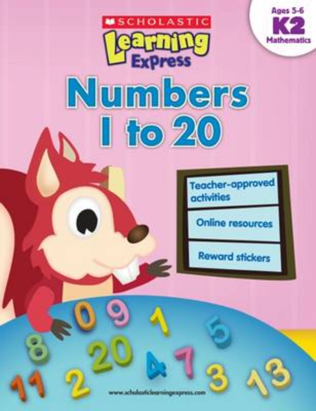 Learning Express: Numbers 1 to 20 Level K2