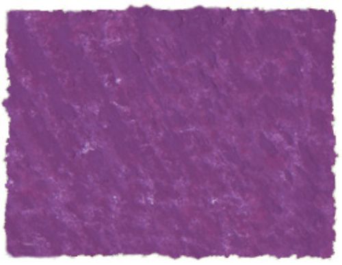 Extra soft square pastel in dark violet with creamy texture, ideal for blending and detailed artwork. Perfect for artists.