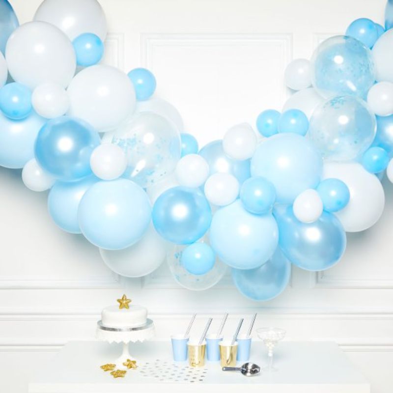 Balloon Garland Kit Blue with 70 Balloons - Pack of 70