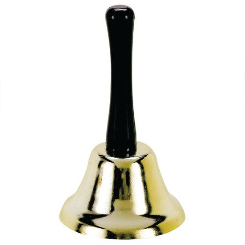 Elegant gold bell ornament with intricate detailing, perfect for Christmas decor and holiday gifting.