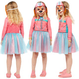 Vibrant Paw Patrol Liberty costume for kids aged 4-6, includes dress and mask for imaginative play and dress-up fun.