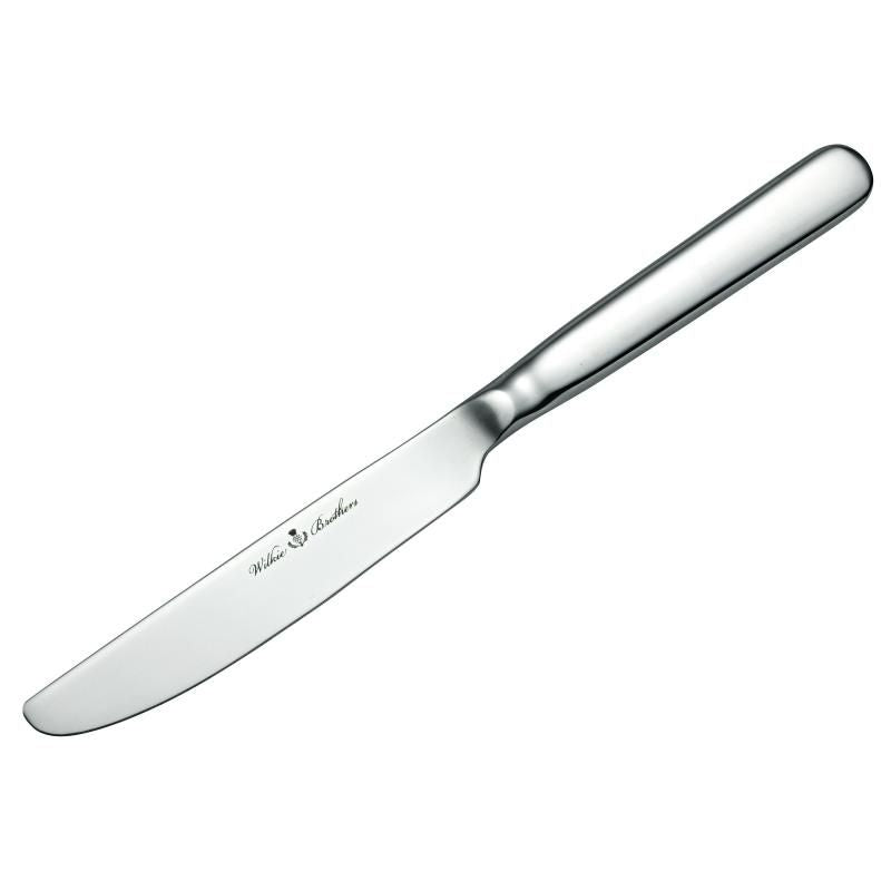 Elegant Wilkie Brothers Edinburgh Dessert Knife in polished stainless steel, perfect for enhancing any dining experience.