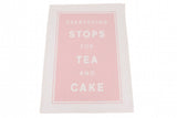 Loft Tea Towel in pink, measuring 28x50 cm, combines elegance and functionality for your kitchen tasks.